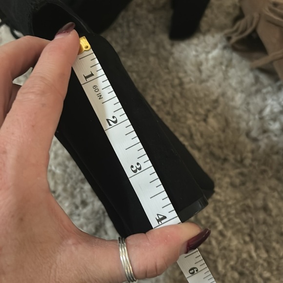 Steve Madden/ Carlos Santana open toe block heels - Picture 6 of 7